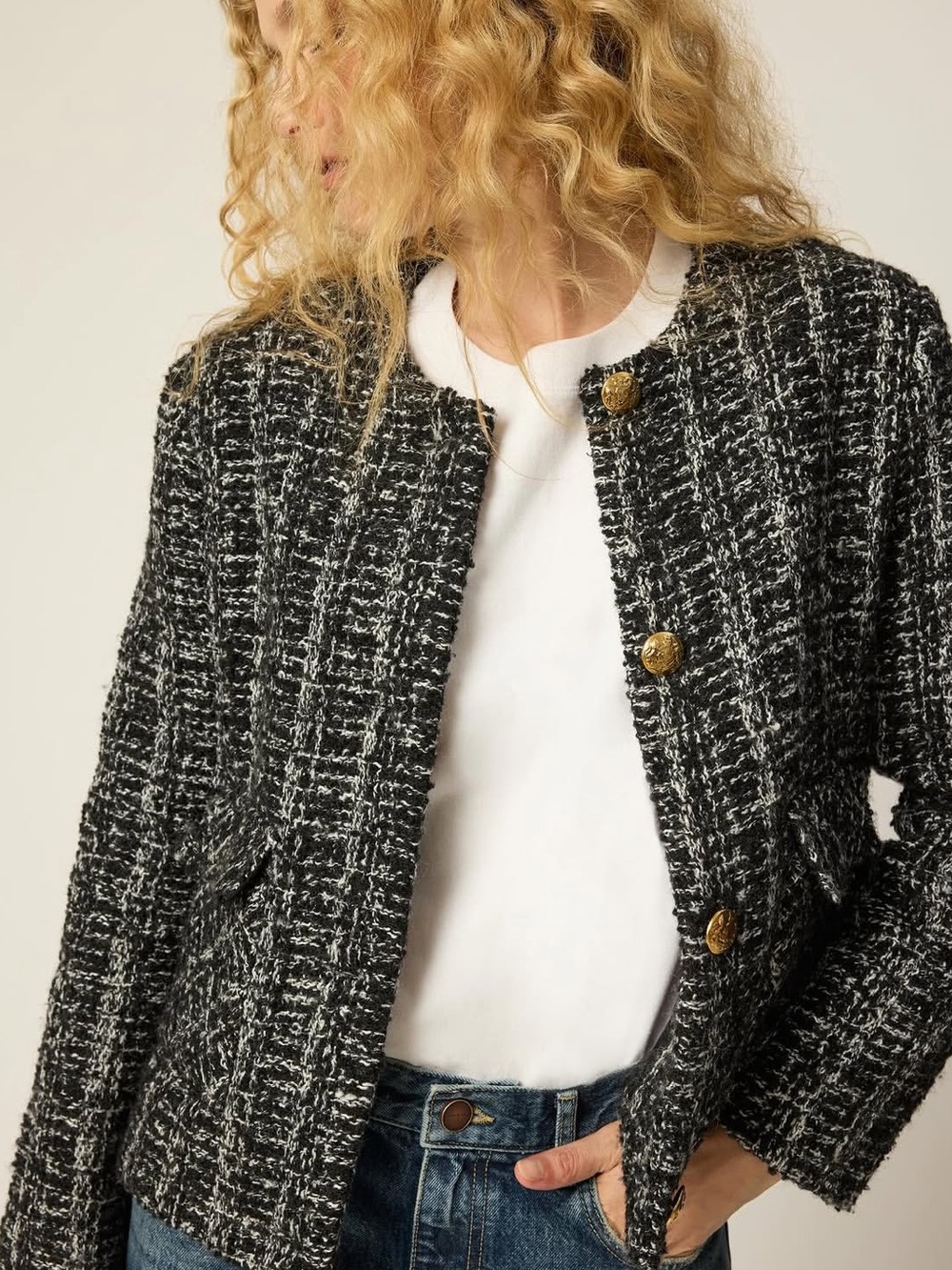 T. Line Tweed Paris Jacket